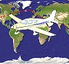 image: First solo flights around the world