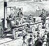 image: First passenger railway