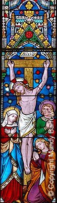 Stained glass window