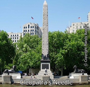 image: Cleopatra's Needle London